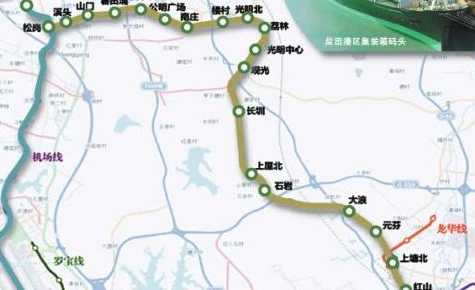 深圳梅林关的地铁站是叫什么名呢（梅林关到罗湖火车站地铁站）