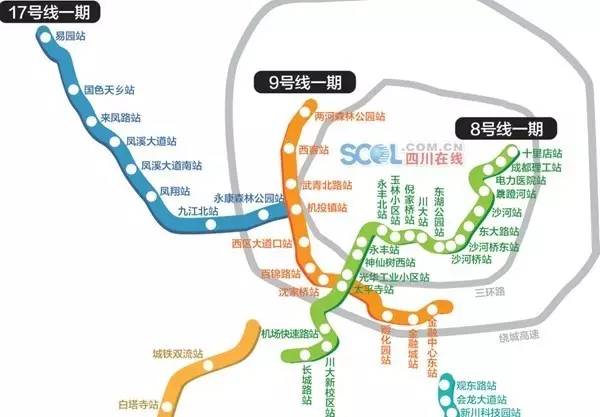 成都地铁17号线的未来总体规划（成都地铁十七号线通）