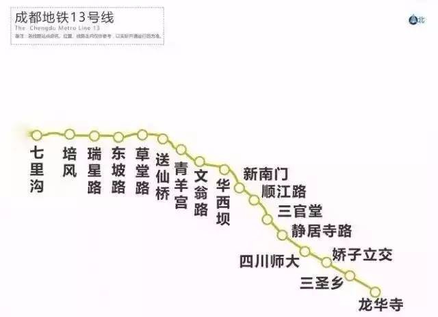 成都地铁12号路向规划图（成都地铁线网图）