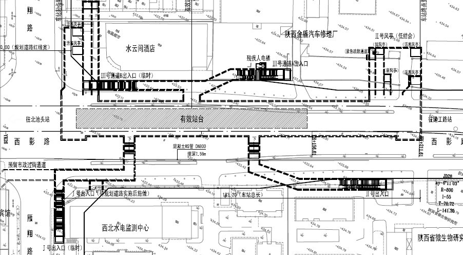 上海地铁3号线中山公园站各个出口分别通往什么路（地铁3号线江西路出口图）