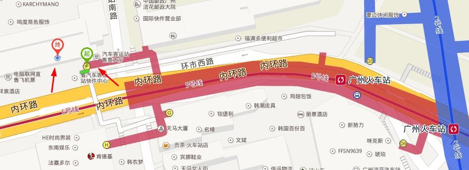 广东省汽车客运站下面有没有地铁叫什么站几号线的（省汽车站地铁哪个出口）