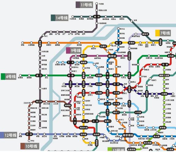 南京地铁十一号线有哪些站点（南京地铁11号线1期线路图）