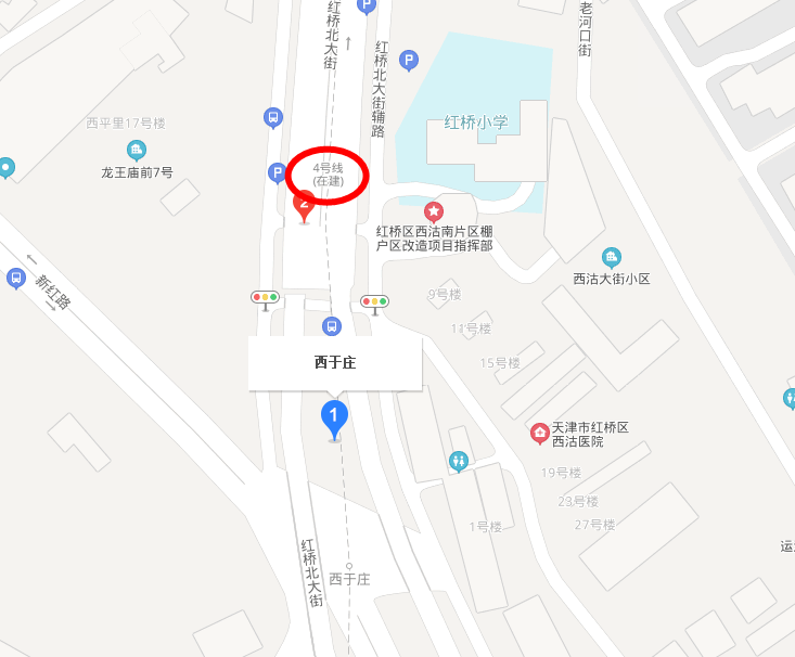 天津地铁四号线途经红桥哪些地段（西于庄地铁站）