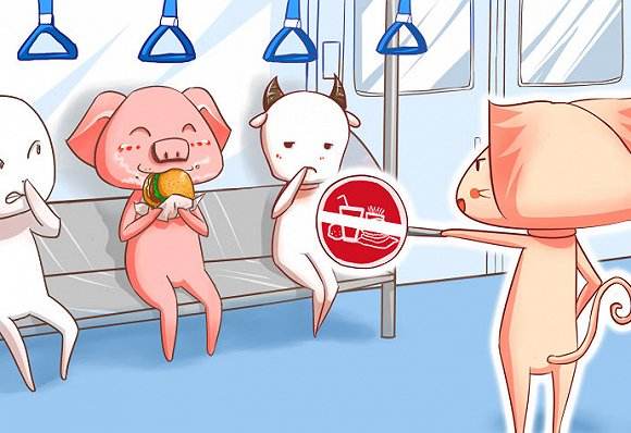 为什么地铁上不能吃东西（2014年上海地铁禁食）