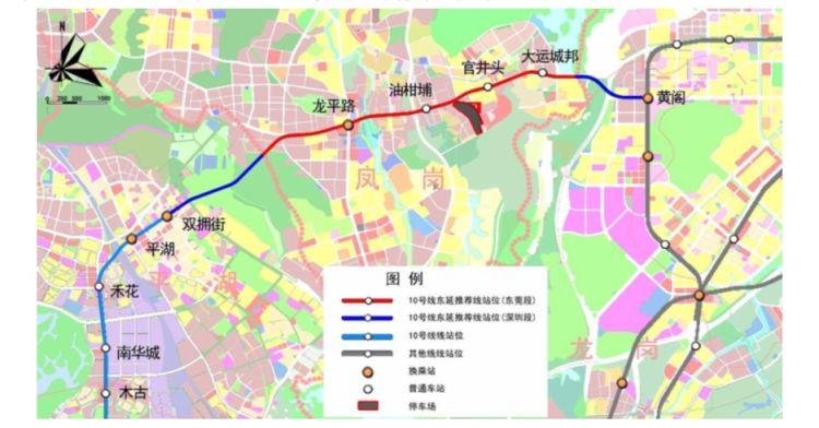 东莞的凤岗有深圳地铁规划吗（凤岗地铁深圳）