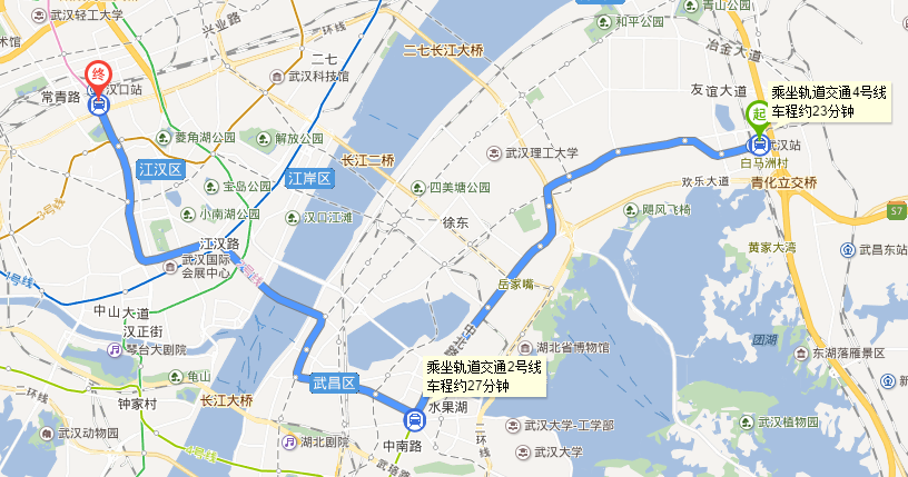 武汉站到汉口火车站坐地铁大约需要多久（武汉站至汉口站地铁）