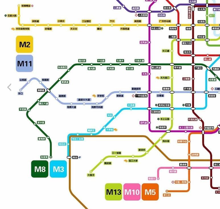 天津津南区的地铁8号线什么时候能够通车呢（天津地铁八号线一期）