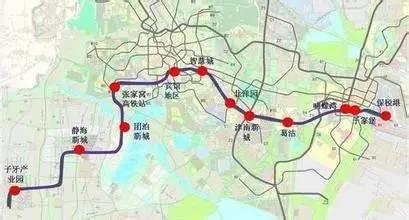 塘沽区z4地铁站规划图石油新村具体位置，天津z4地铁站点-第1张