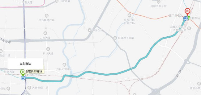 成都火车北站到成都东站坐地铁大概多少时间（成都火车站至成都东站地铁）