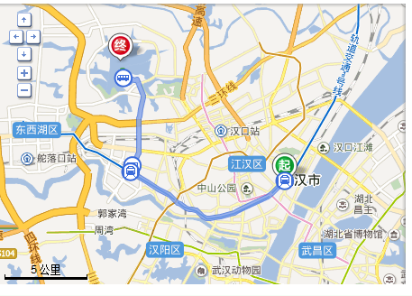 武汉地铁6号线地图（大智路到金银湖公园地铁线路图）