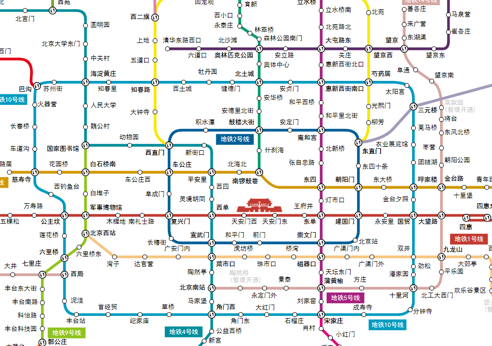 去天安门从哪个地铁口出（3月5日北京地铁）