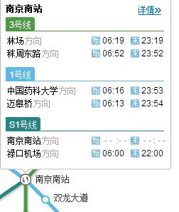 南京南站地铁s1和s3是怎么换乘的（地铁S3刘村到南京南）