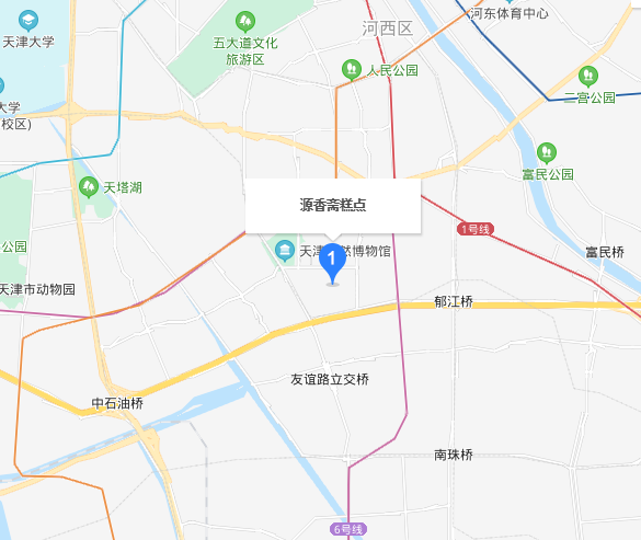 天津地铁一号线路图（天津地铁规划图地图版）