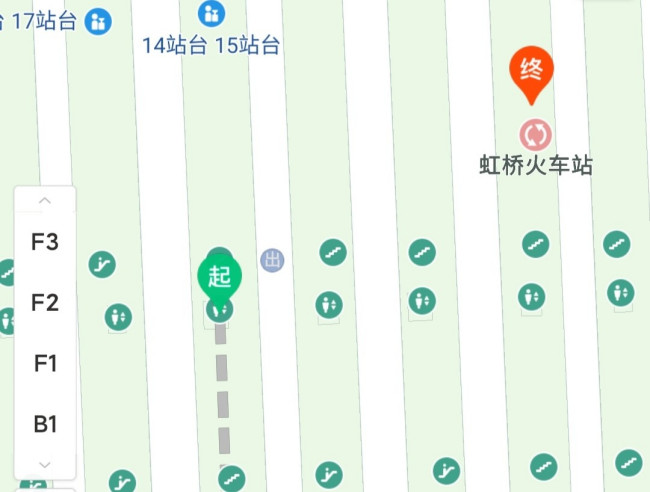 上海虹桥火车站有哪几号地铁，上海虹桥地铁线10号线站点-第1张