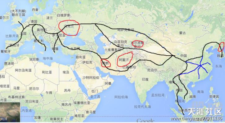 中国十大高铁枢纽分别是哪些城市（亚洲高速铁路）