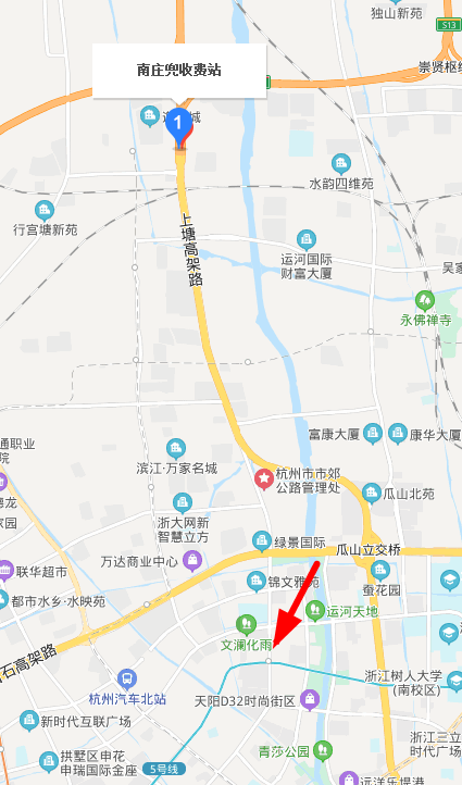 杭州南庄兜最近的地铁站在哪里（南庄兜附近地铁站）