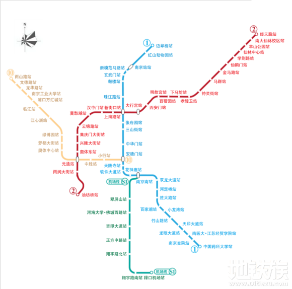 2019年南京地铁运营时间表是怎样的（南京地铁s1线运行时间6）