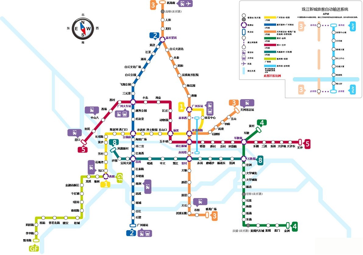 广州地铁19号线代表颜色（广州地铁19号线路）
