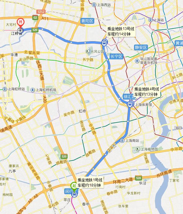 上海市地铁13号线、金沙江路有几个出口（上海地铁金沙江路）