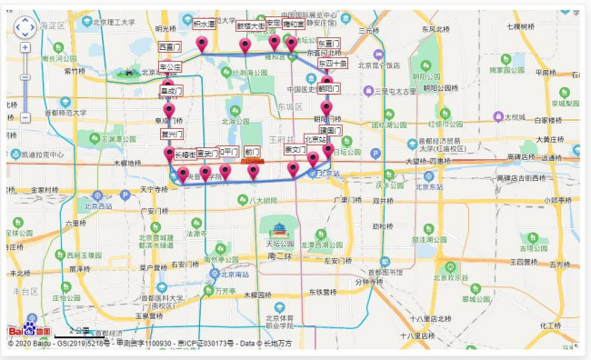北京地铁2号线怎么换乘8号线（北京2号地铁线路图）