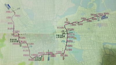 苏州轨道交通6号线的S2线远期规划（苏州地铁规划6号线）
