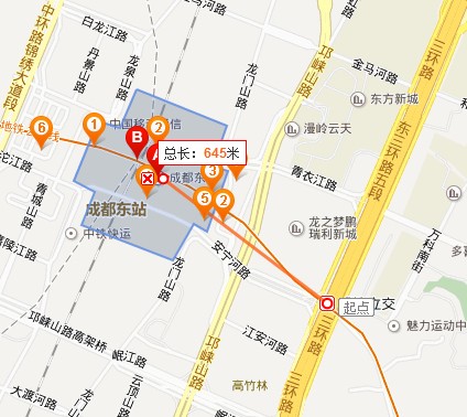 成都东站高铁和地铁站有多远，成都高铁站有地铁吗-第1张