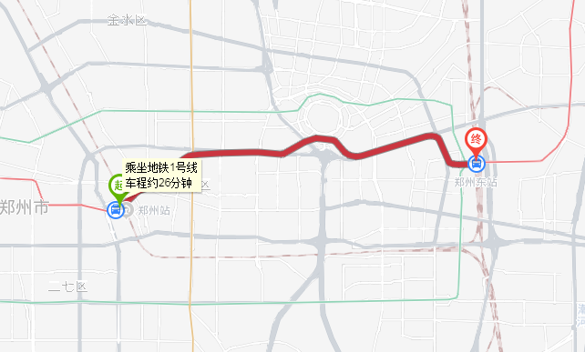 从郑州东站到郑州火车站坐地铁需要多长时间（郑州站去地铁站）