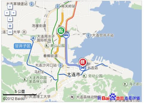 大连松江路地铁站和山东路交叉口（大连松江路地铁站）