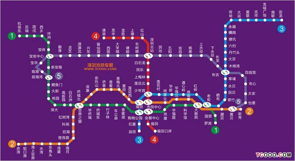 深圳地铁有几路线（深圳京鹏宾馆附近地铁）