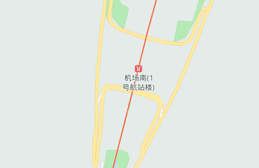 广州地铁三号线的“机场南”和“机场北”有什么区别 急！！！（机场北地铁路线图）
