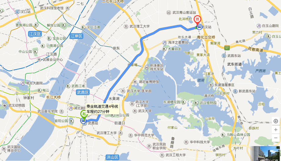 武汉高铁站到武昌火车站有多远、坐地铁怎么走（朗诗里程坐地铁到武昌火车站）