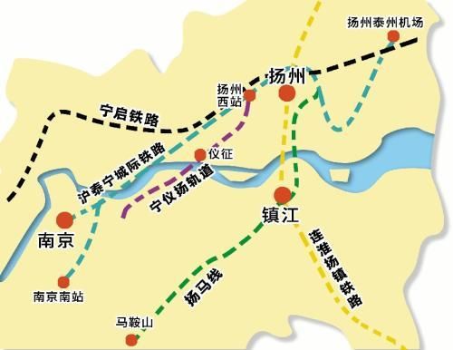 扬州市1号2号5号地铁什么时间开始建（扬州市轨道交通规划图）