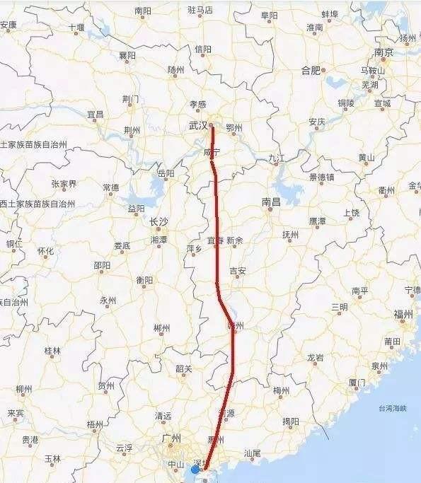 中国哪些城市有高铁（新余到赣州高铁）