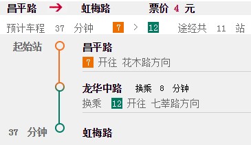 上海地铁12号线与哪些线路可换乘（7号线地铁线路与12号线换乘）