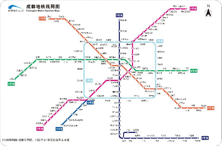 成都地铁12号路向规划图（成都地铁高清规划图）