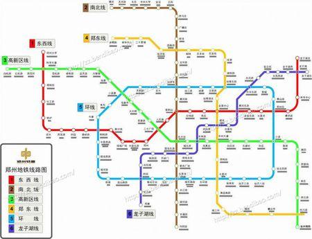 郑州地铁 规划路线图（地图）要清晰版的（郑州16地铁线路图）