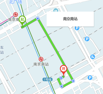 南京地铁S1号线的沿线车站（南京南站s1地铁站台示意图）