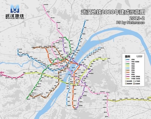 2020年武汉地铁规划是什么（武汉汉北大全景规划地铁地铁）