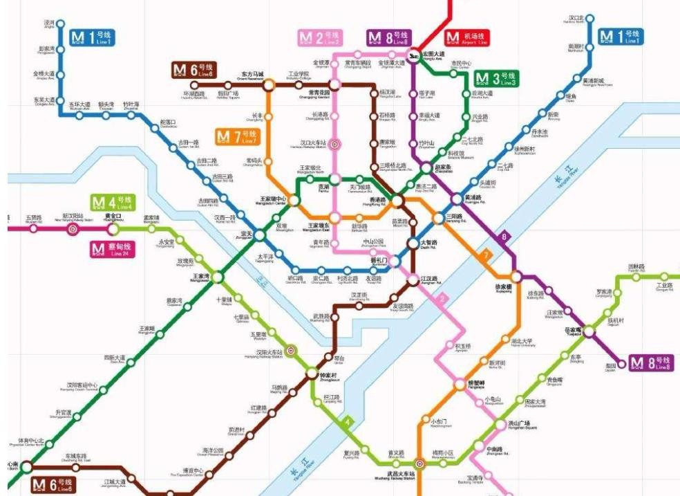 武汉地铁三号线各站点名称叫什么（武汉地铁3号线初步设计批复）