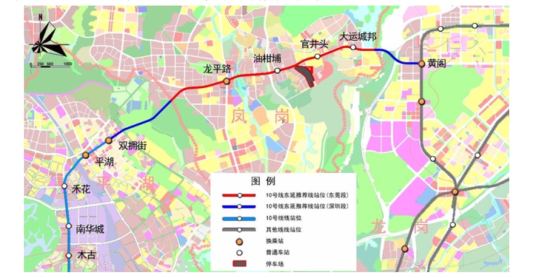 东莞的凤岗有深圳地铁规划吗（深圳地铁新增凤岗线路）