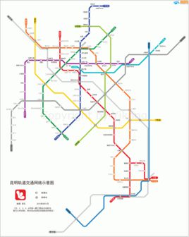 昆明轨道交通的远景规划（2020-2030）（昆明轨道交通车辆配件）