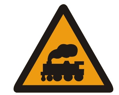 无人看守铁道路口标志是什么（无人看守的铁路道口标志）