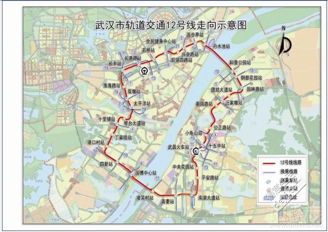 武汉地铁12号线（武汉地铁12号线2017最新规划）