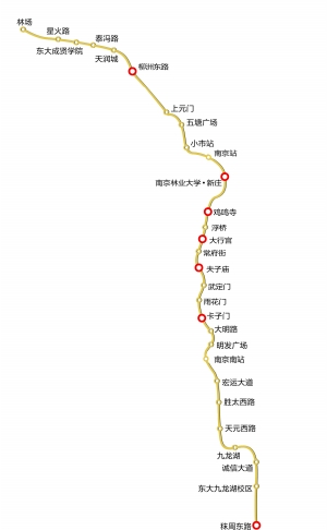 南京地铁三号线是从哪到哪（南京地铁宁溧线景点）