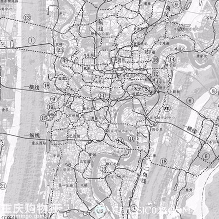 重庆轨道交通的线网规划（重庆最新地铁远景规划）
