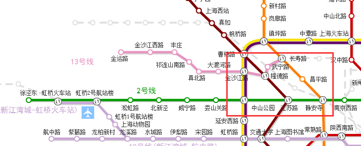 13号线地铁线路图（13号线到2号线地铁线路图）