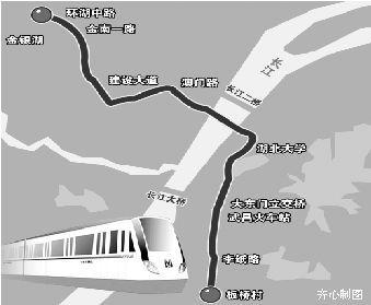 武汉地铁线路图（武汉7号线全程地铁图）