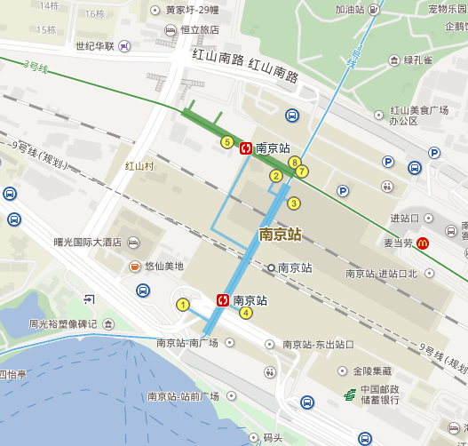 坐南京地铁3号线如何到南京火车站（南京市地铁三号线）