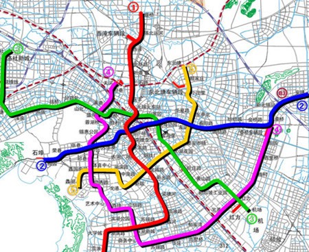 雍锦里离地铁5号线多远无锡地铁线路图（无锡地铁五号线规划图）