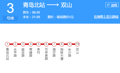 青岛地铁最早几点（青岛北地铁运行时间）